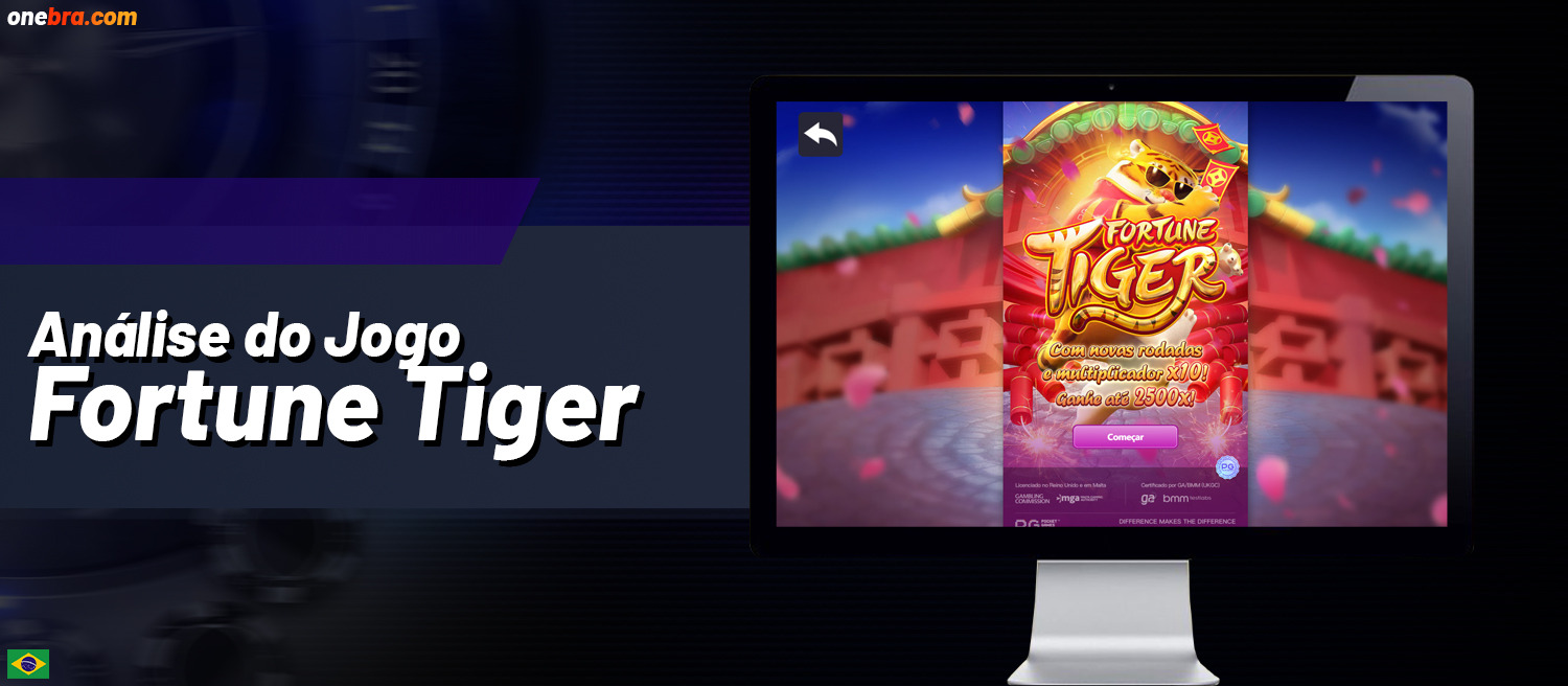 Características do jogo Fortune Tiger apresentado na plataforma OneBra