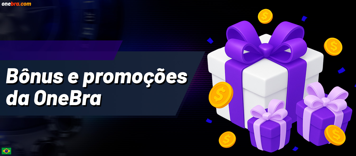 Imagem de presentes e valores em destaque na plataforma.