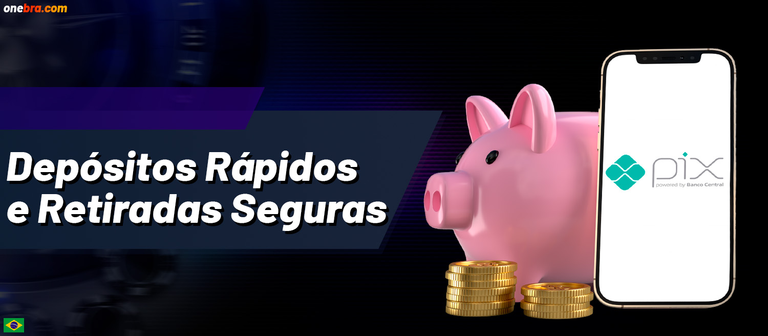 Ícone do PIX representando transações rápidas.